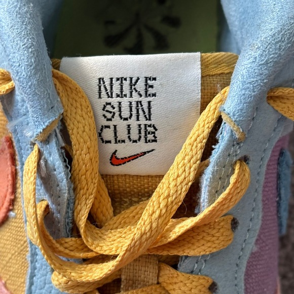 Nike Air Force 1 '07 LV8 Next Nature Low Sun‎ Club Sz 7Y Pastel Suede - Picture 10 of 11